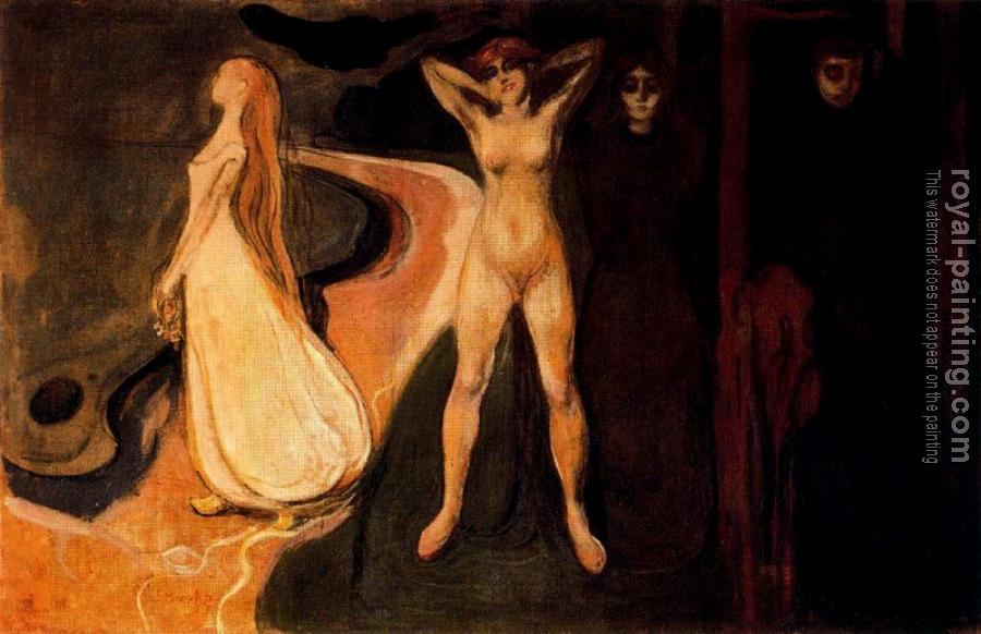 Edvard Munch : Woman in Three Stage
